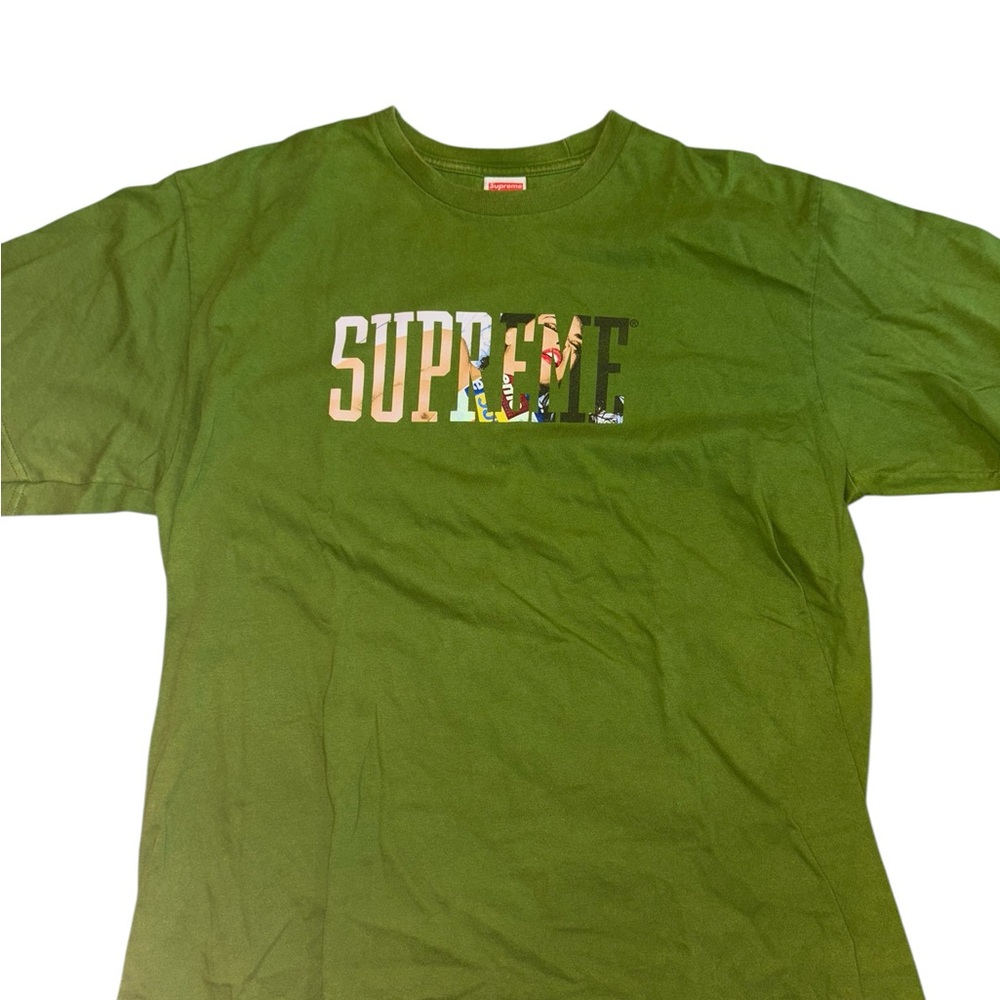 Supreme Olive Graphic Tee
